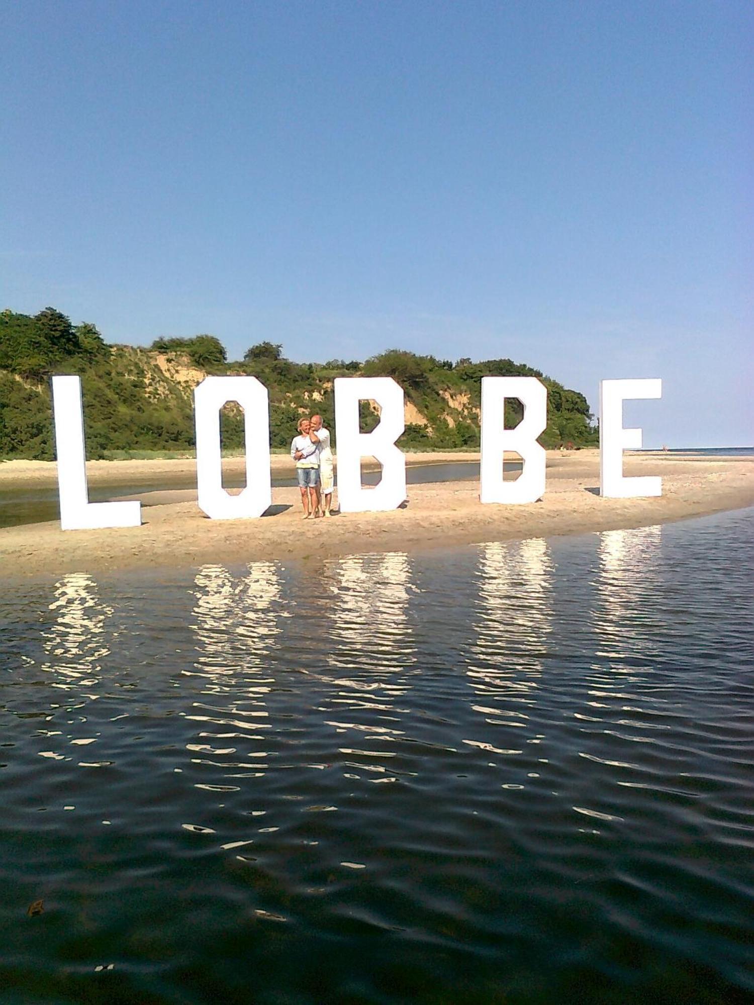 Strand-Hotel Lobbe Dış mekan fotoğraf